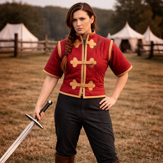 Medieval Gambeson – Cotton Aketon for LARP & Renaissance