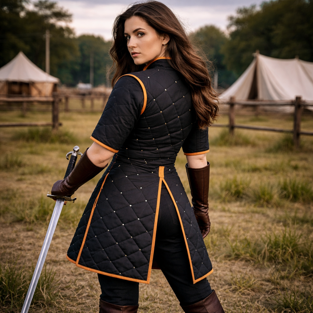 Medieval Armor Quilted Gambeson – LARP, Ren Faire & SCA Costume