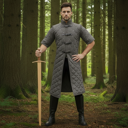 Medieval Long Gambeson – LARP & Ren Faire Costume