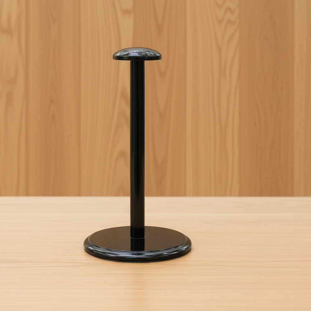 German Pickelhaube Helmet With wooden Stand,