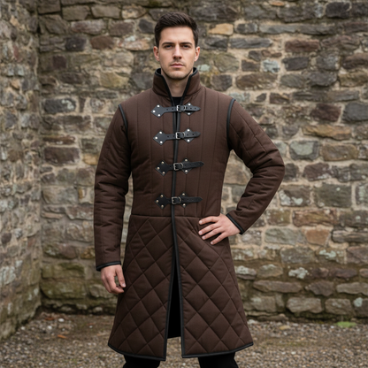 Medieval Padded Gambeson for LARP, SCA & Reenactment Costume
