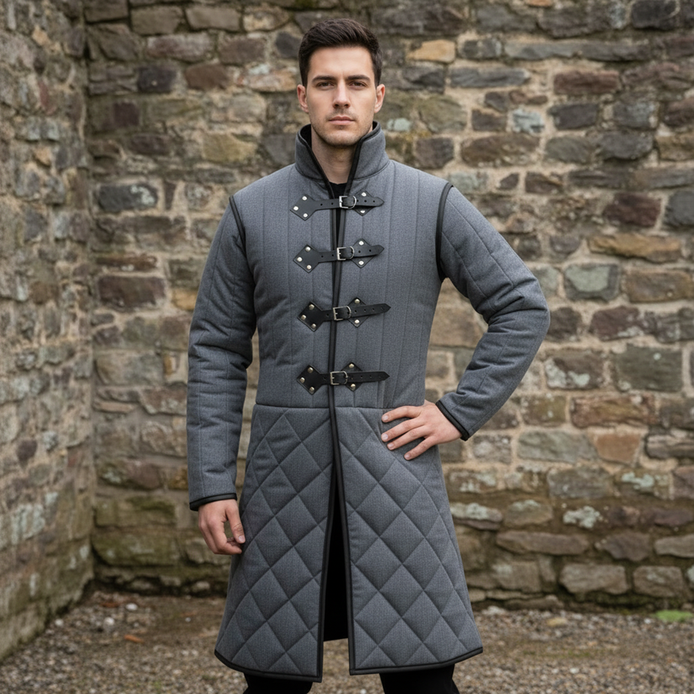 Medieval Padded Gambeson for LARP, SCA & Reenactment Costume