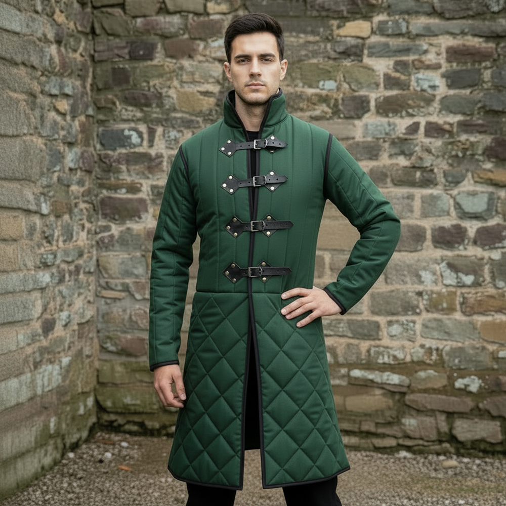 Medieval Padded Gambeson for LARP, SCA & Reenactment Costume