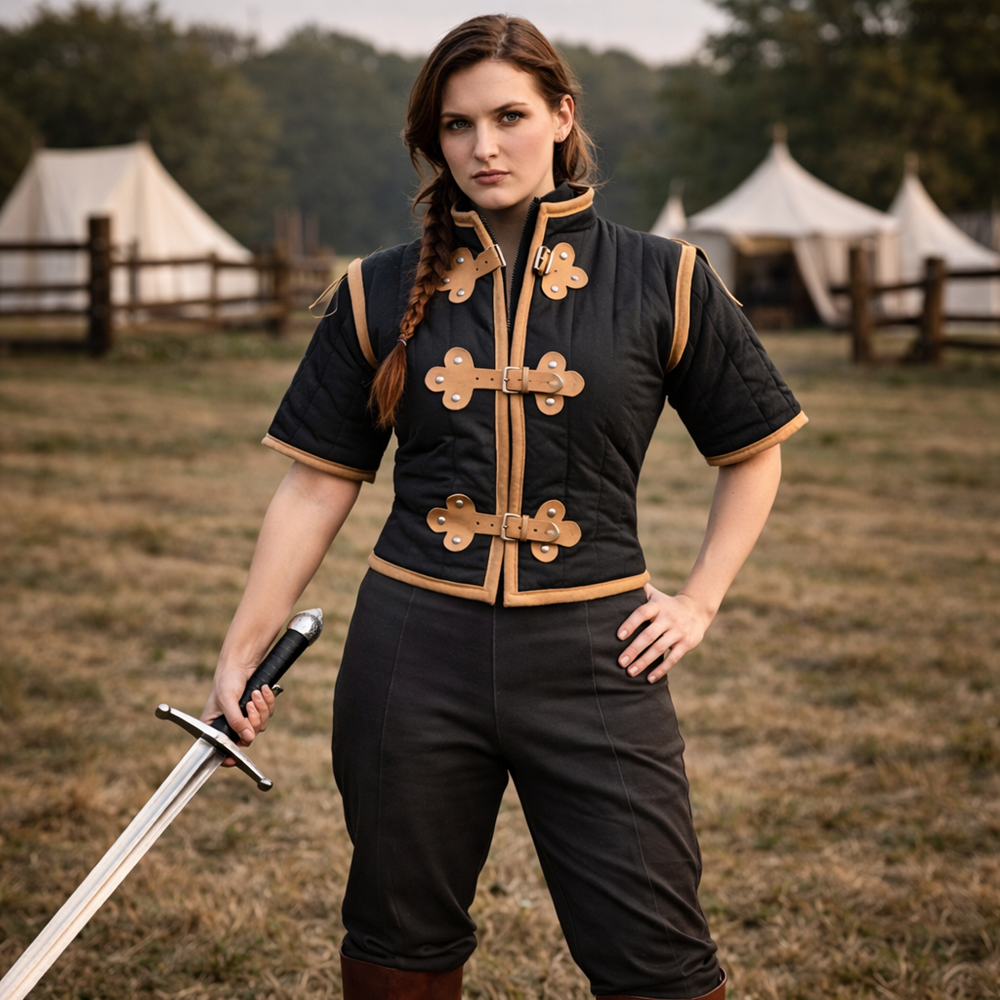 Medieval Gambeson – Cotton Aketon for LARP & Renaissance