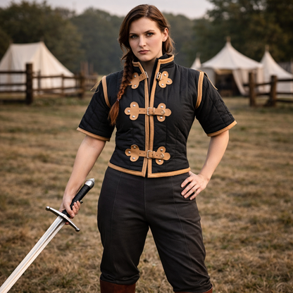 Medieval Gambeson – Cotton Aketon for LARP & Renaissance