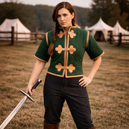 Medieval Gambeson – Cotton Aketon for LARP & Renaissance