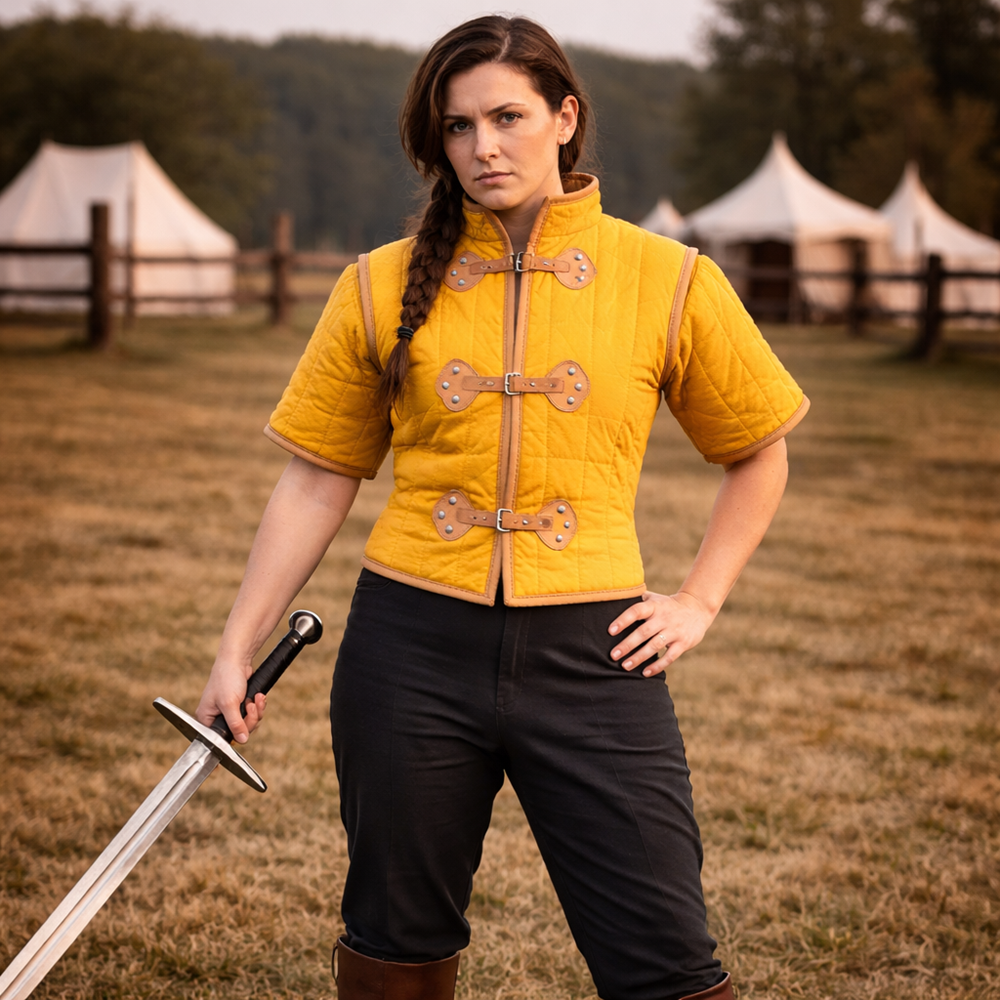 Medieval Gambeson – Cotton Aketon for LARP & Renaissance