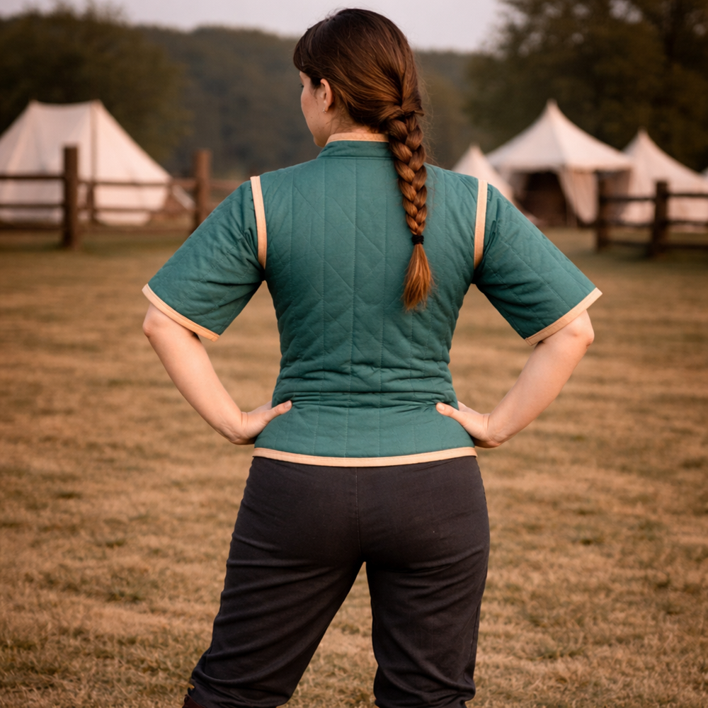 Medieval Gambeson – Cotton Aketon for LARP & Renaissance
