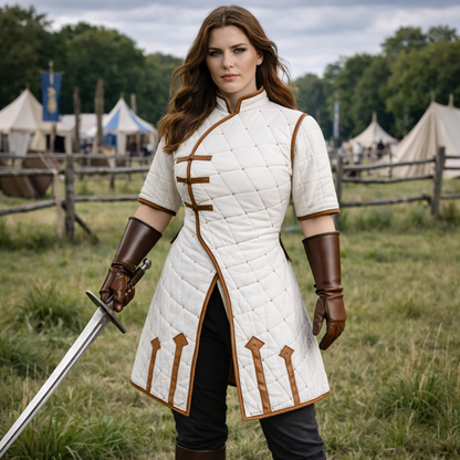 Medieval Armor Quilted Gambeson – LARP, Ren Faire & SCA Costume