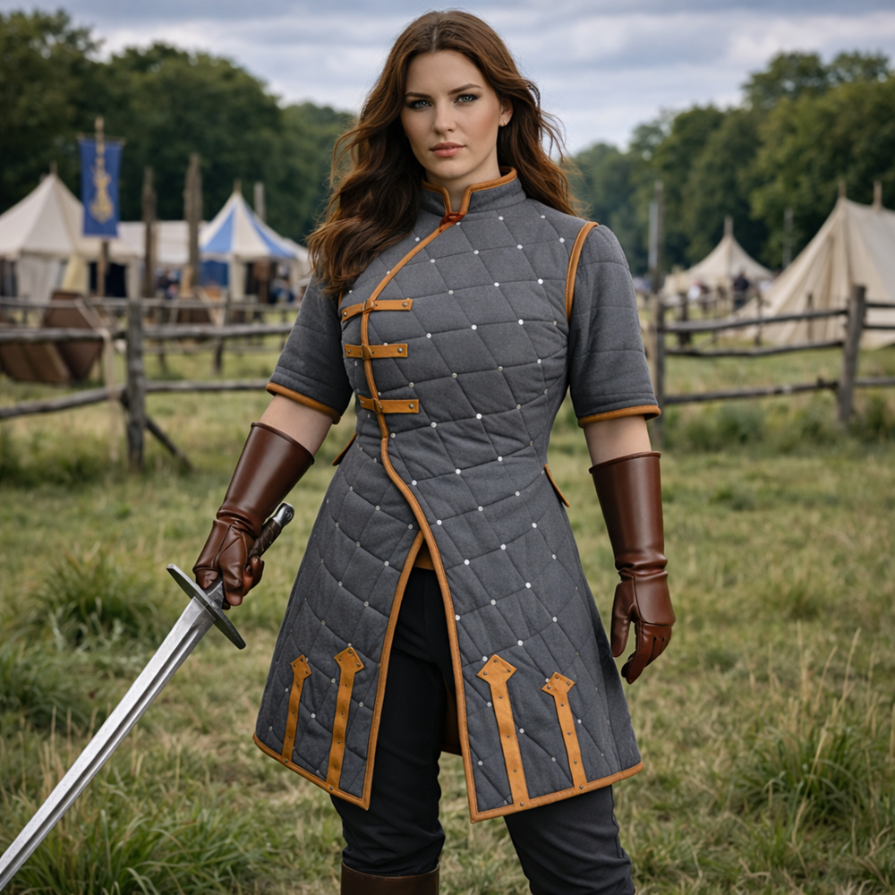 Medieval Armor Quilted Gambeson – LARP, Ren Faire & SCA Costume