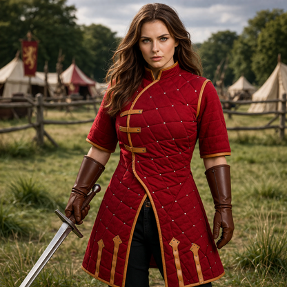 Medieval Armor Quilted Gambeson – LARP, Ren Faire & SCA Costume