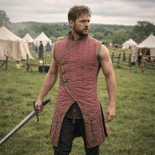 Medieval Sleeveless Gambeson – Viking Style SCA LARP Armor
