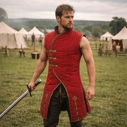 Medieval Sleeveless Gambeson – Viking Style SCA LARP Armor