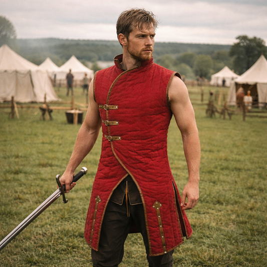 Medieval Sleeveless Gambeson – Viking Style SCA LARP Armor