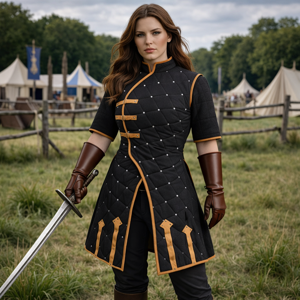 Medieval Armor Quilted Gambeson – LARP, Ren Faire & SCA Costume