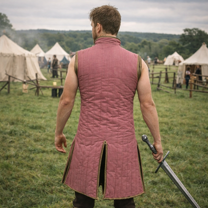 Medieval Sleeveless Gambeson – Viking Style SCA LARP Armor