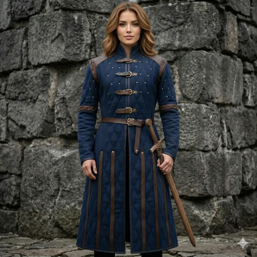 Gambeson Medieval Armor – Ren Faire LARP Reenactment Costume