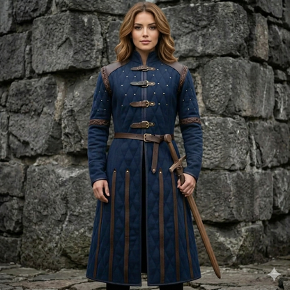 Gambeson Medieval Armor – Ren Faire LARP Reenactment Costume