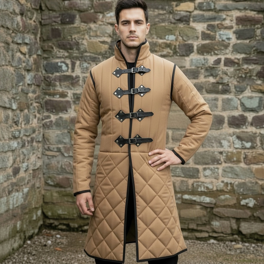 Medieval Padded Gambeson for LARP, SCA & Reenactment Costume