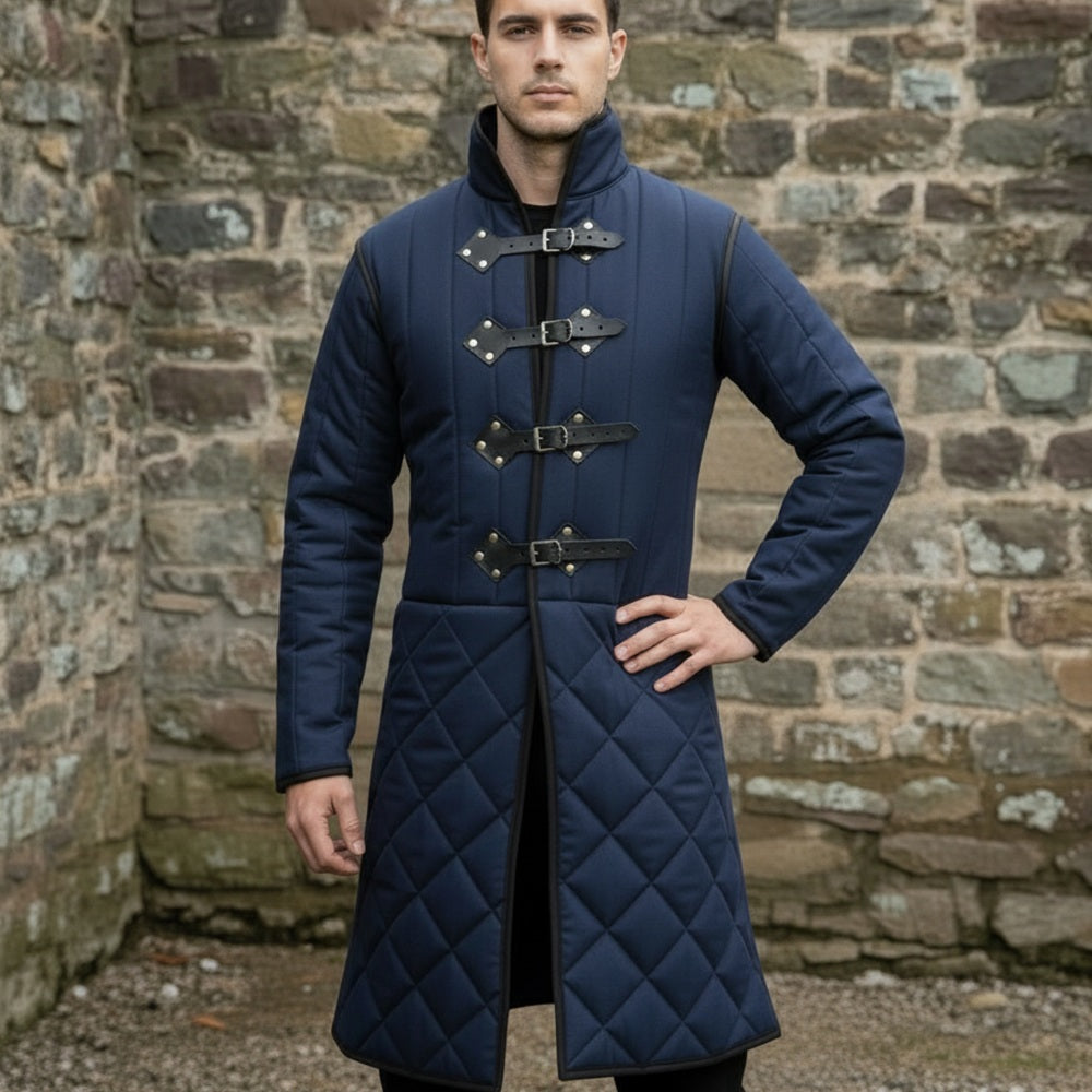 Medieval Padded Gambeson for LARP, SCA & Reenactment Costume