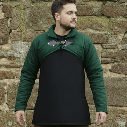 Medieval Viking LARP Costume – Cotton Gambeson Jacket with Sleeves