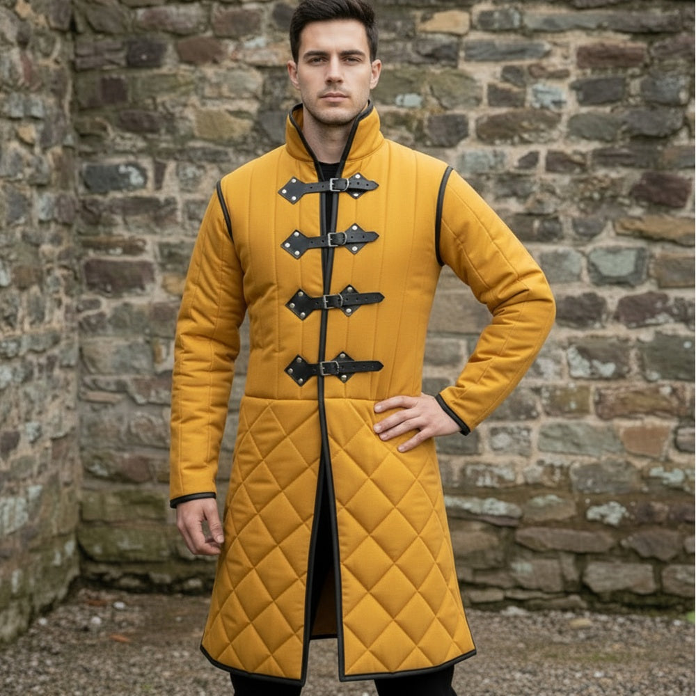 Medieval Padded Gambeson for LARP, SCA & Reenactment Costume