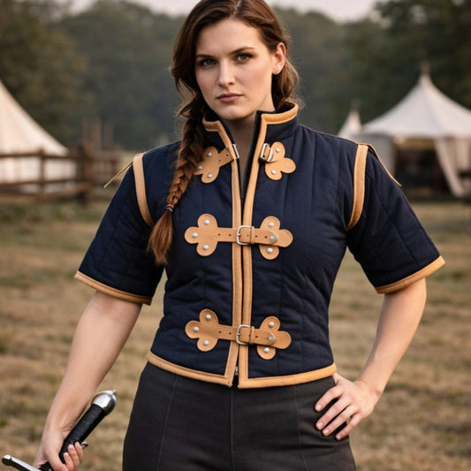 Medieval Gambeson – Cotton Aketon for LARP & Renaissance