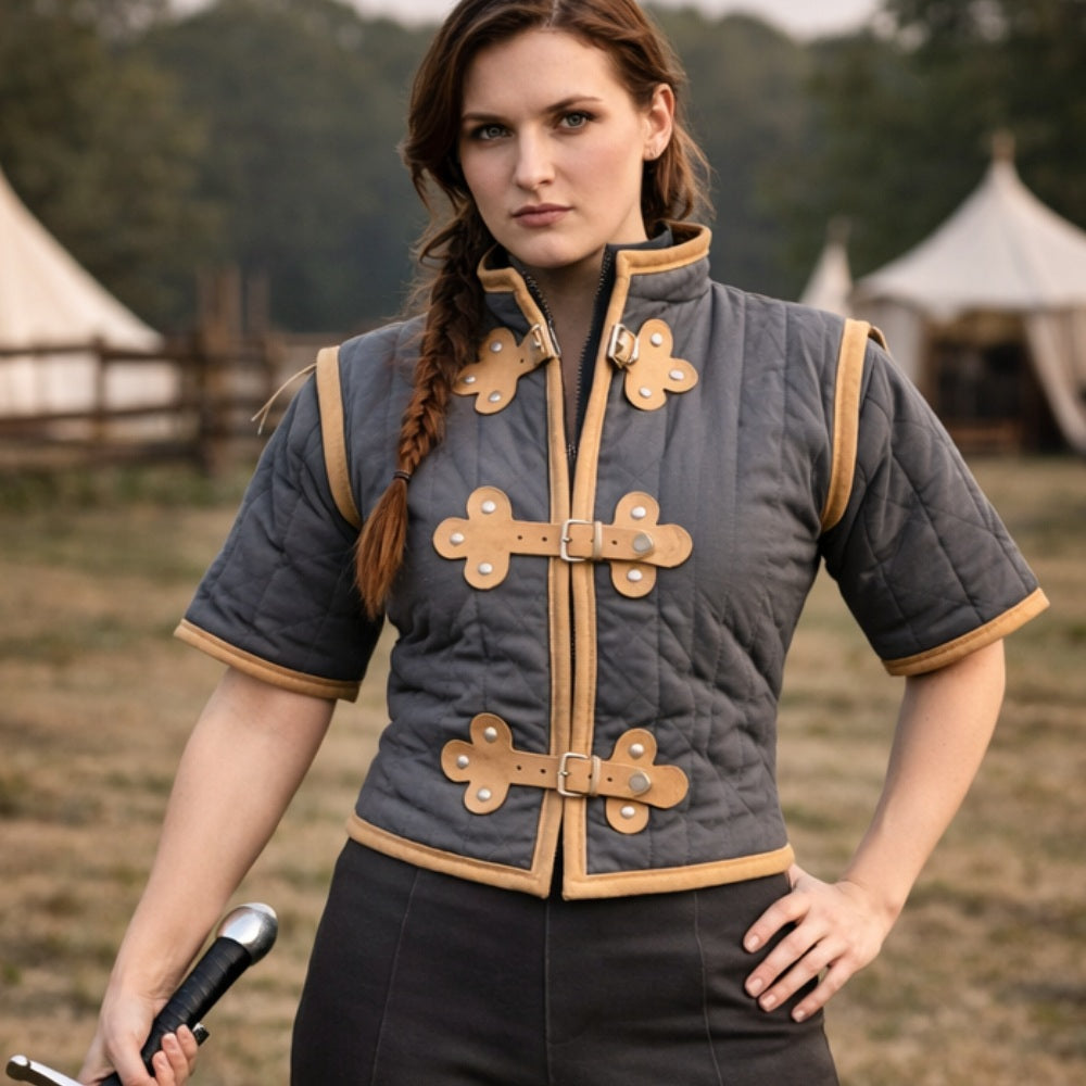Medieval Gambeson – Cotton Aketon for LARP & Renaissance