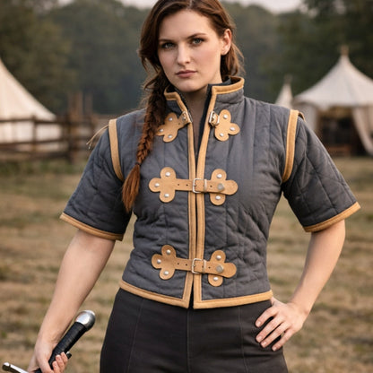 Medieval Gambeson – Cotton Aketon for LARP & Renaissance